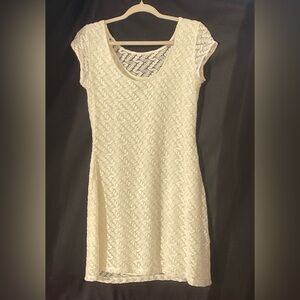 Apt 9 White Mini Dress Size Medium